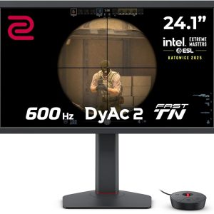 BenQ ZOWIE XL2586X+ Gaming Display, 24-Inch, 600Hz, Fast TN, DyAc 2, 1080p
